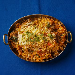 Mutton (Goat Bone-In) Biriyani
